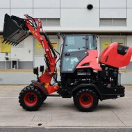 Фронтальный погрузчик Lonking CDM908A, двигатель Kubota, грузоподъемность 800 кг
