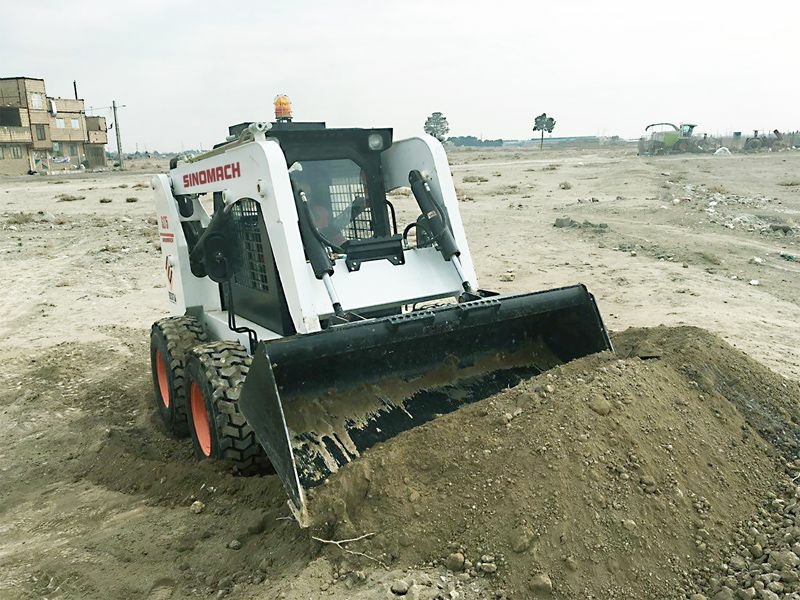 Мини-погрузчик SINOMACH 255F, двигатель XINCHAI 490