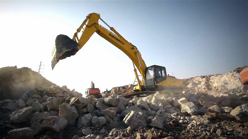 Гусеничный экскаватор SINOMACH ZG3255LC-9C, эксплуатационная масса 25000 кг