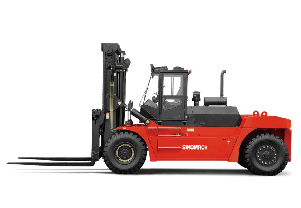 Вилочный погрузчик SINOMACH CPCD160, двигатель DONGFENG COMMINS BTAA5.9-C160 / COMMINS QSB6.7-C160, высота подъема 3000 мм