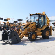Экскаватор-погрузчик SADIN 388T-K, эксплуатационная масса 8200 ± 50 кг