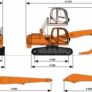 Перегружатель DEVELON DX450MH