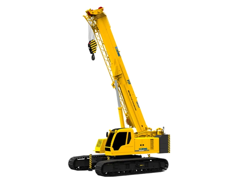 Гусеничный кран с телескопической стрелой XCMG XGTC55
