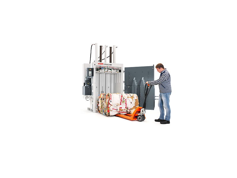 Вертикальный пресс HSM V-Press 860 L