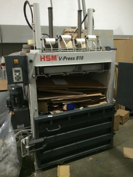 Вертикальный пресс HSM V-Press 818 Plus Pro