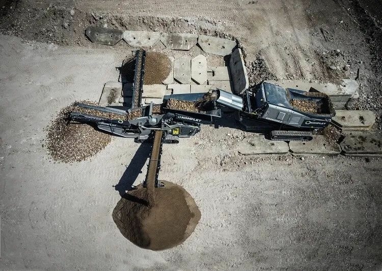 Дробилки Мобильный самоходный грохот KOMPLET Kompatto 5030
