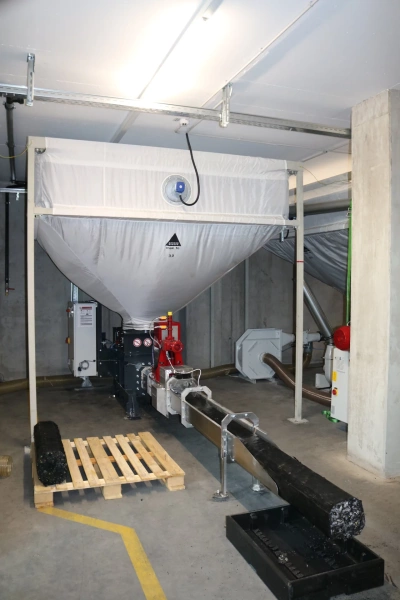 Брикетировочный пресс HEGER LION 400 Silo EPP