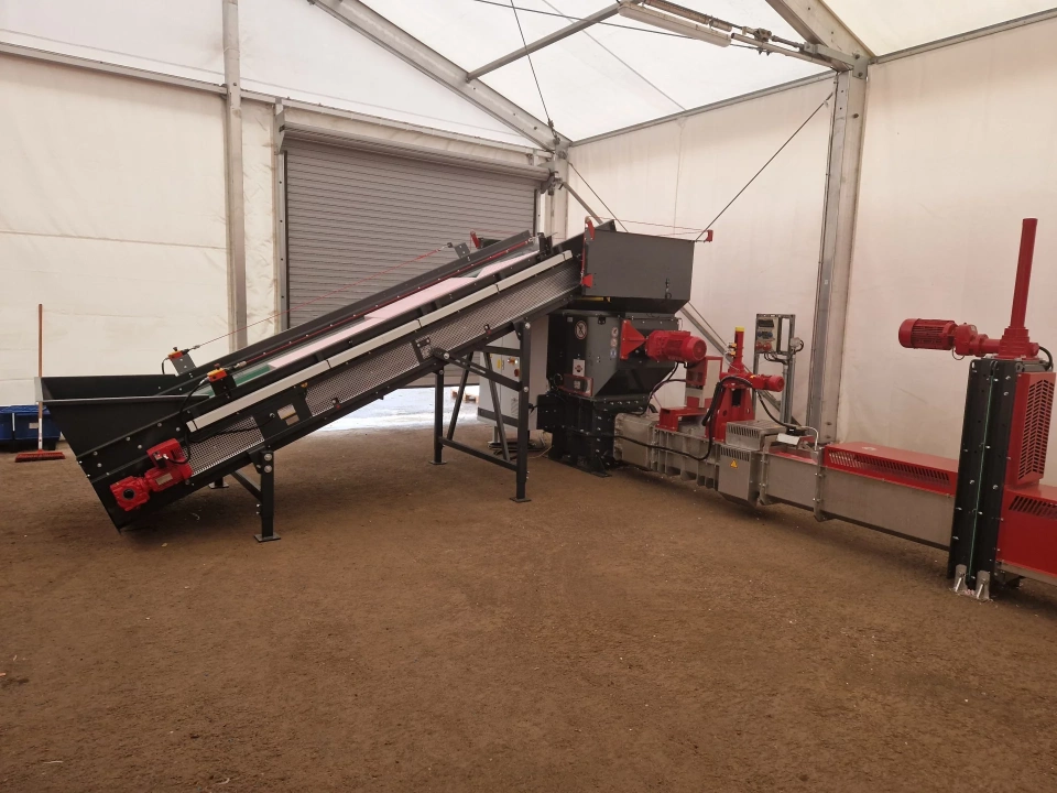 Брикетировочный пресс HEGER LION 400 Silo EPP