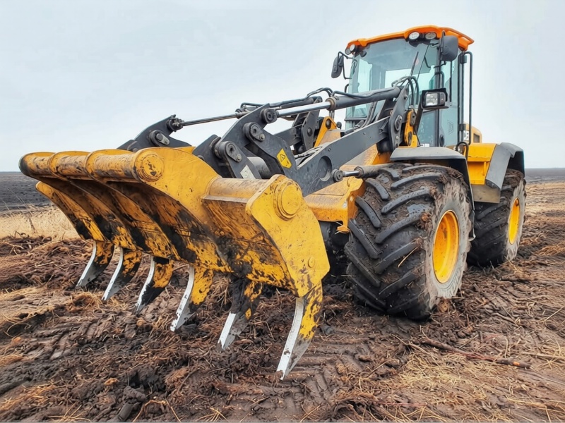 Корчеватель пней для фронтального погрузчика TITAN-3