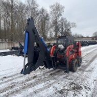 Навесное оборудование для мини-погрузчиков Навесной экскаватор на мини погрузчик