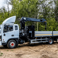 Кран-манипулятор Z-Ton 524 на шасси Dong Feng C120L 4×2