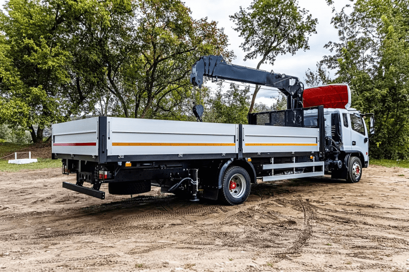 Кран-манипулятор Z-Ton 524 на шасси Dong Feng C120L 4×2