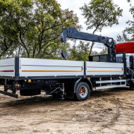 Кран-манипулятор Z-Ton 524 на шасси Dong Feng C120L 4×2