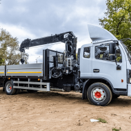 Кран-манипулятор Z-Ton 524 на шасси Dong Feng C120L 4×2