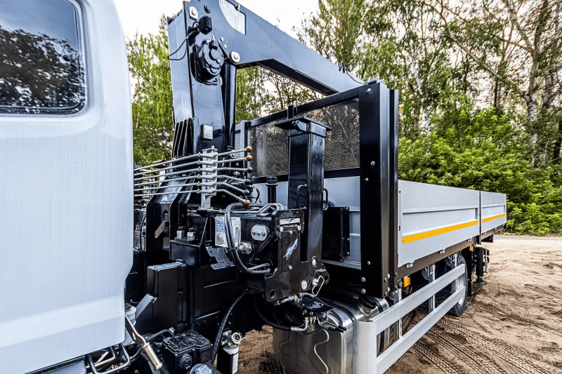 Кран-манипулятор Z-Ton 524 на шасси Dong Feng C120L 4×2