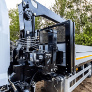 Кран-манипулятор Z-Ton 524 на шасси Dong Feng C120L 4×2