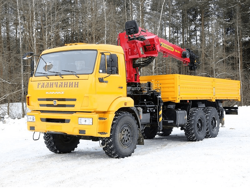 Кран-манипулятор Галичанин -150 на шасси КамАЗ 43118-50
