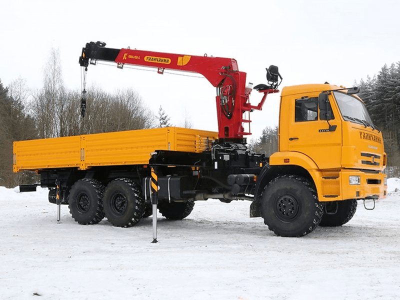 Кран-манипулятор Галичанин -150 на шасси КамАЗ 43118-50