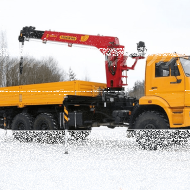 Кран-манипулятор Галичанин -150 на шасси КамАЗ 43118-50