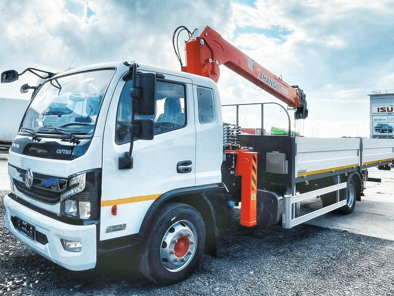 Кран-манипулятор Hangil 514 на шасси DongFeng C120L