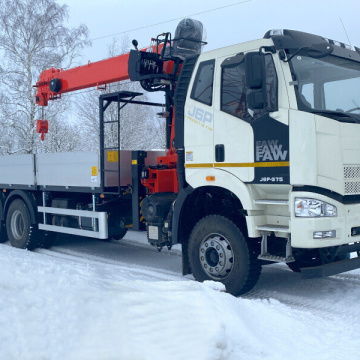 Кран-манипулятор Hangil HGC976 8 тонн на шасси FAW 3250 6×4
