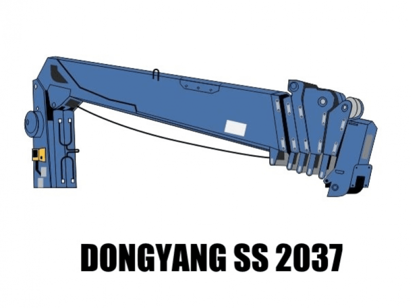 Кран-манипулятор DongYang Dong Yang SS 2037 на шасси КамАЗ 65117