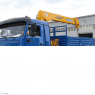 Кран-манипулятор Soosan SCS736L2 на шасси КамАЗ 65117