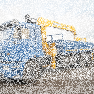 Кран-манипулятор Soosan SCS736L2 на шасси КамАЗ 65117