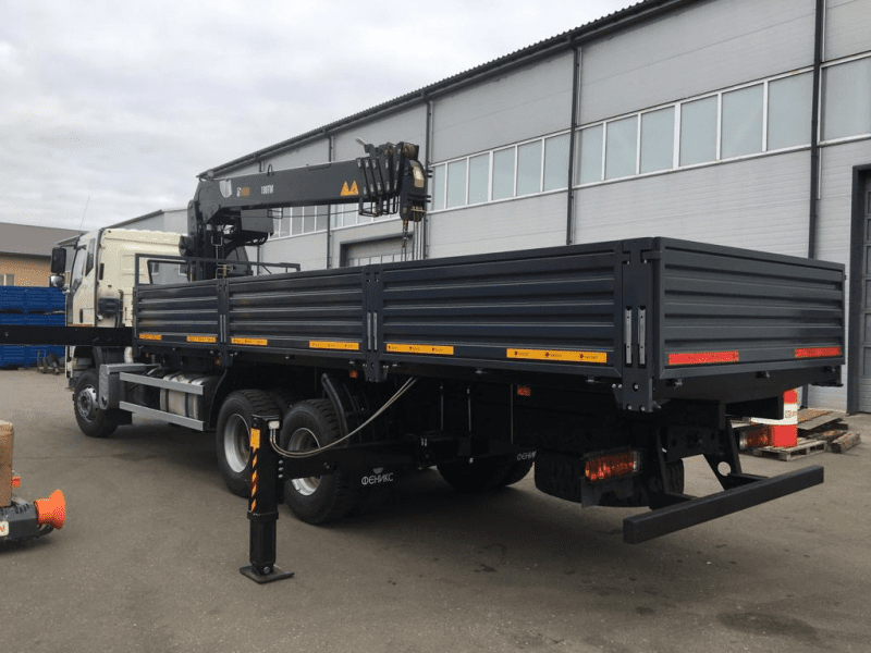 Кран-манипулятор HIAB 190TM-6 на шасси FAW CA3250