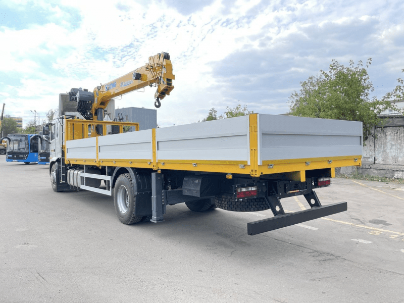 Тросовый кран-манипулятор XCMG SQS 200RU-6 на шасси JAC N200 LONG