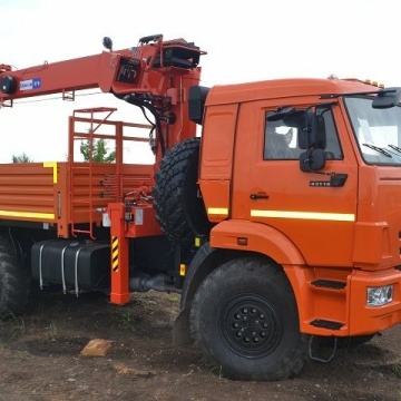 Кран-манипулятор Kanglim 2056 SM на шасси КамАЗ 43118