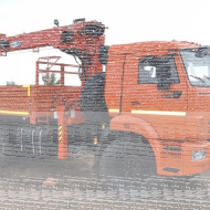 Кран-манипулятор Kanglim 2056 SM на шасси КамАЗ 43118