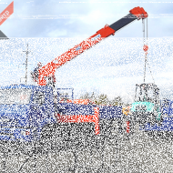 Кран-манипулятор Kanglim 2056 SM на шасси КамАЗ 43118