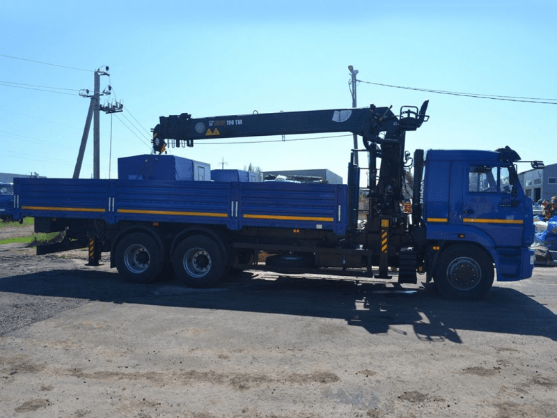 Кран-манипулятор HIAB 190TM на шасси КамАЗ 43118-3090-50