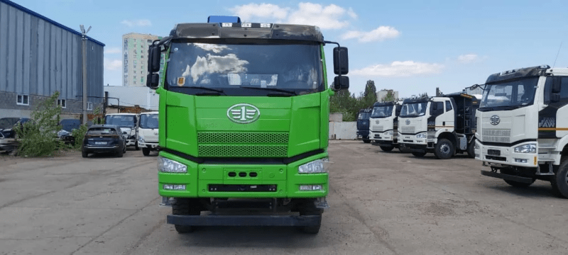 Кран-манипулятор HIAB 190TM-6 на шасси FAW J6 6×4