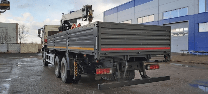 Кран-манипулятор HIAB 190TM-6 на шасси FAW J6 6×4