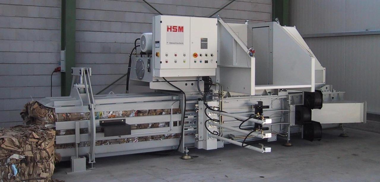 Горизонтальный пресс HSM VK 4012 - 15кВт