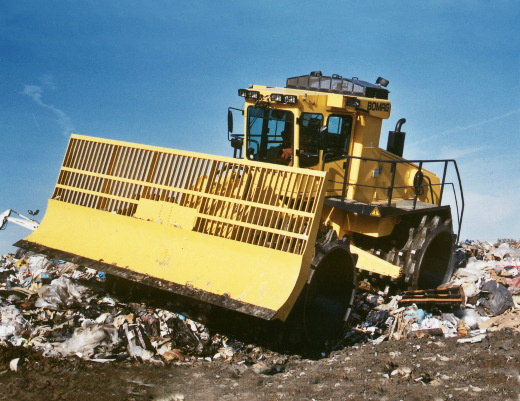 Уплотнитель мусора BOMAG BC 972 RB-2