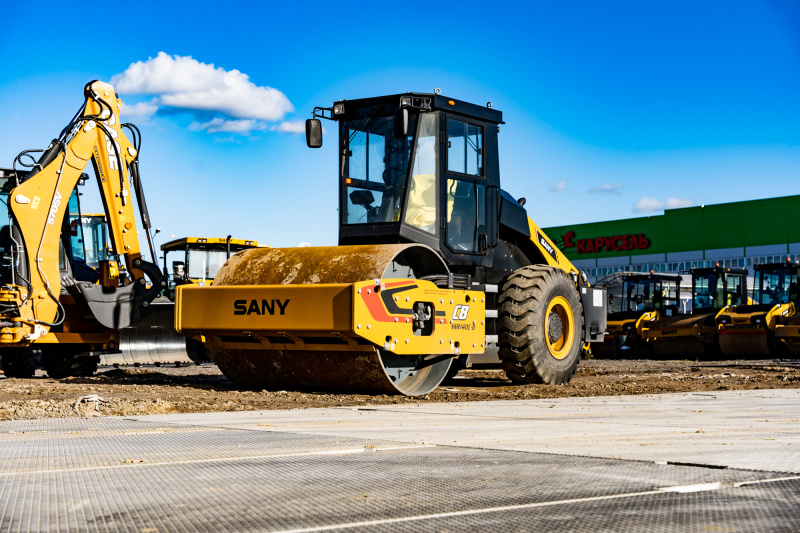 Грунтовый каток SANY SSR140C-8