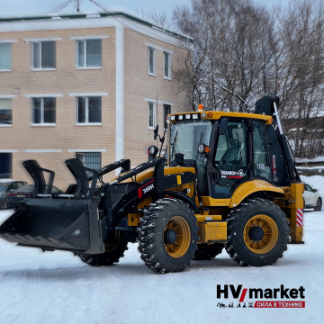 Экскаваторы-погрузчики Shanmon 388H Elite (Carraro)