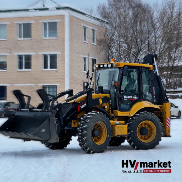 Экскаваторы-погрузчики Shanmon 388H Elite (Carraro)