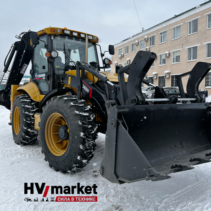 Экскаваторы-погрузчики Shanmon 388H Elite (Carraro)