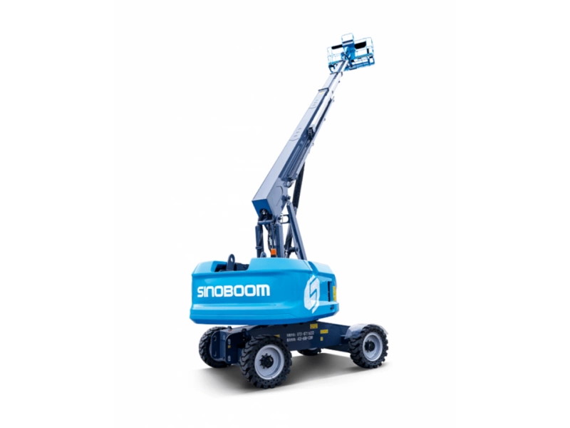 Телескопический подъемник Sinoboom TB22J Plus, грузоподъемность 300/454 кг, рабочая высота 24.50 м, тип питания Дизель
