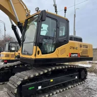 Гусеничные экскаваторы Одноковшовые строительные экскаваторыCarter CT195-8С, тип двигателя Дизельный жидкостного охлаждения, мощность двигателя 120 / 163.15 кВт / л/с, емкость ковша 0.8 м3, эксплуатационная масса 20500 кг