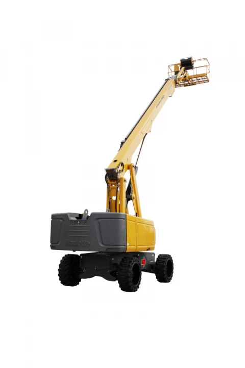 Телескопический подъемник Haulotte HT28 RTJ PRO, грузоподъемность 230 кг (2 pers.) - 350 кг, рабочая высота 27.9 м, размер платформы 2.44 x 0.91 м