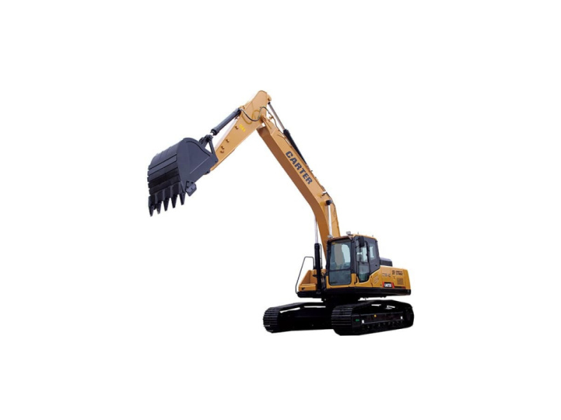 Экскаватор Carter CT260-8С, тип двигателя Дизельный жидкостного охлаждения, мощность двигателя 133 / 180.83 кВт / л/с, емкость ковша 1.3 м3, эксплуатационная масса 24900 кг