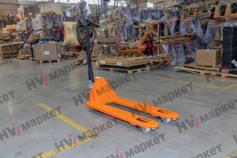 Гидравлическая тележка (рохля) Noblelift AC25B 800х540, грузоподъемность 2500 кг
