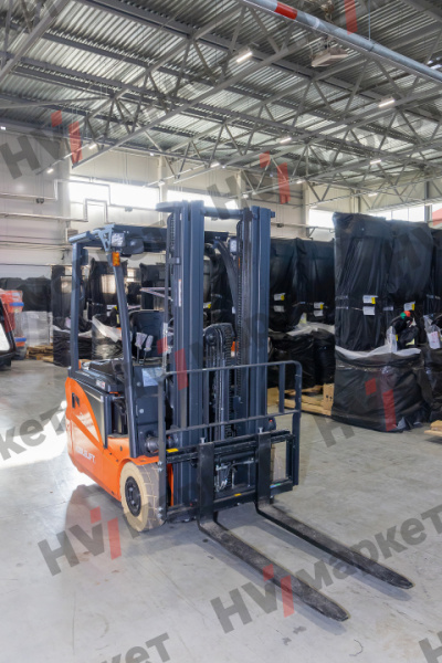 Электрический вилочный погрузчик Noblelift FE3D16N Duplex mast (Свинц-кислот 455Ач, FFL, В-3000мм), высота подъема 3000 мм, грузоподъемность 1600 кг, ширина вил 100 мм