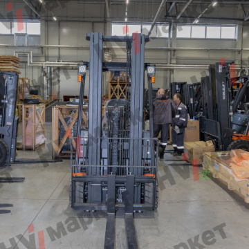 Электрический вилочный погрузчик Noblelift FE3D20N Duplex mast (Свинц-кислот 560Ач, FFL, В-3000мм), высота подъема 3000 мм, грузоподъемность 2000 кг, ширина вил 100 мм