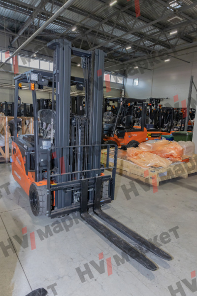 Электрический вилочный погрузчик Noblelift FE3D20N Duplex mast (Свинц-кислот 560Ач, FFL, В-3000мм), высота подъема 3000 мм, грузоподъемность 2000 кг, ширина вил 100 мм